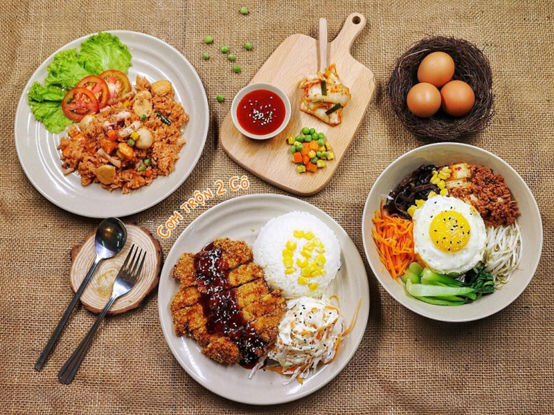 Top 5 quán ăn Hàn Quốc ngon nhất Sài Gòn 10 Hình ảnh món ăn của quán ăn Hàn Quốc ngon - quán Cơm trộn 2
