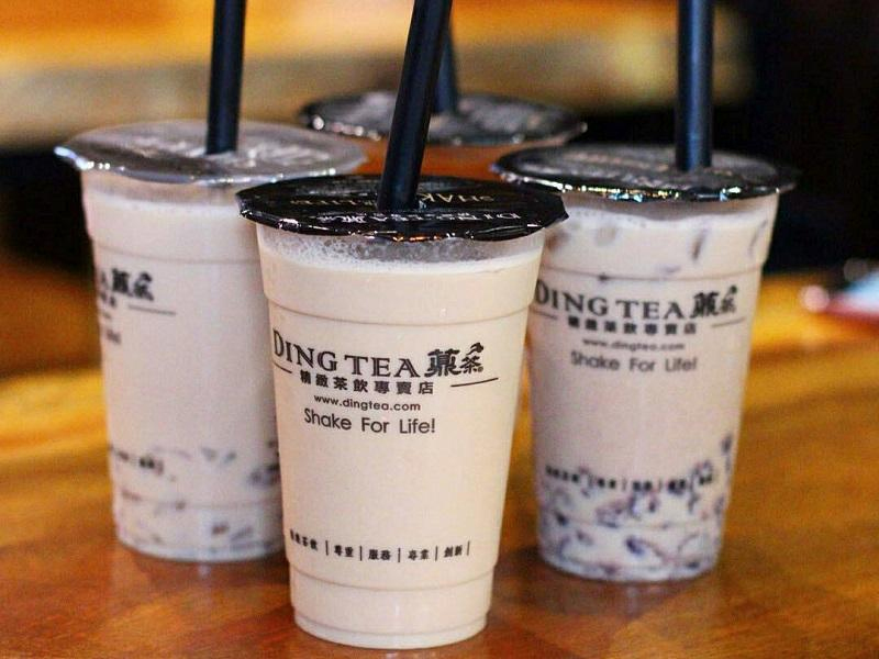 Top 10 quán trà sữa ngon nhất Sài Gòn 20 Quán trà sữa ngon "Trà sữa Ding Tea"