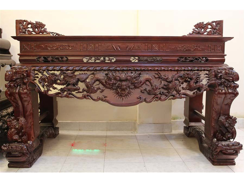 Thông tin tổng quan về cây gỗ Gụ và những sản phẩm làm từ chúng 48 Sập thờ Gỗ Gụ.