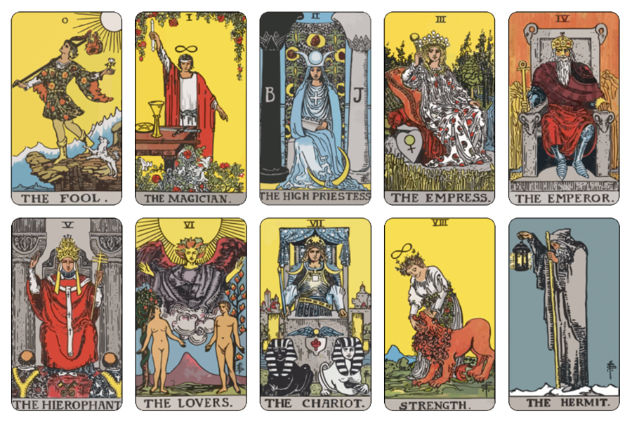 Ý nghĩa 78 lá bài Tarot theo chuẩn Rider Waite Smith 13 22 lá Ẩn chính (Trumps) theo chuẩn Rider Waite Smith.