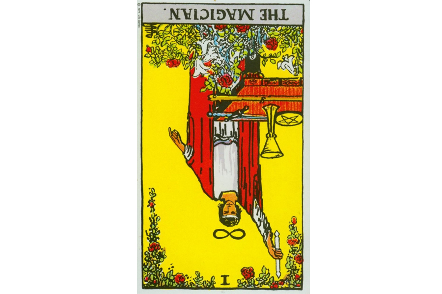 Ý nghĩa lá bài The Magician trong Tarot theo chuẩn Rider Waite Smith 6 Ý Nghĩa Ngược của The Magician