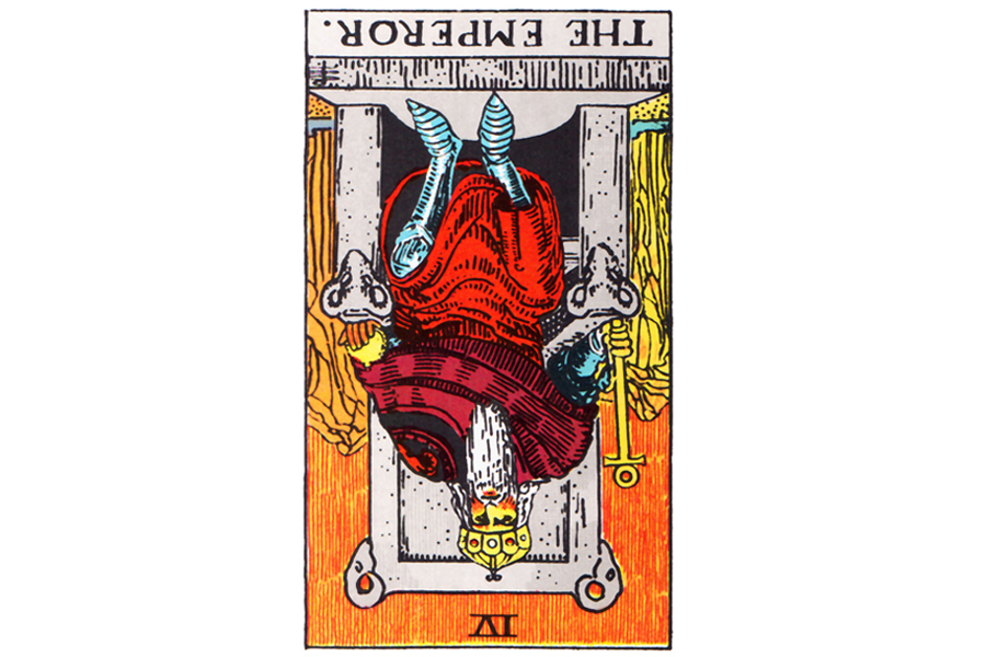 Ý nghĩa lá bài The Emperor trong Tarot theo chuẩn Rider Waite Smith 6 Ý nghĩa ngược của The Emperor
