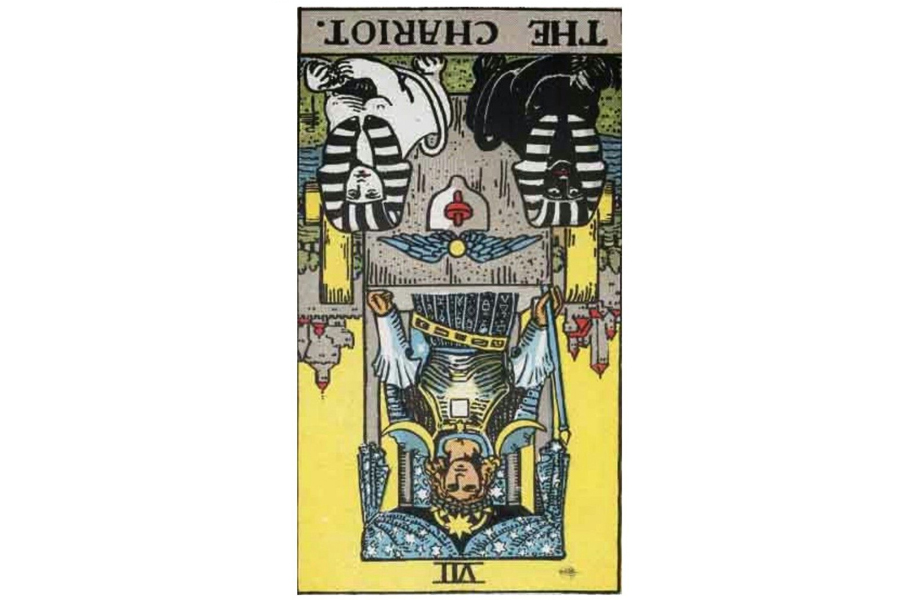 Ý nghĩa lá bài The Chariot trong Tarot theo chuẩn Rider Waite Smith 6 Ý nghĩa ngược của The Chariot