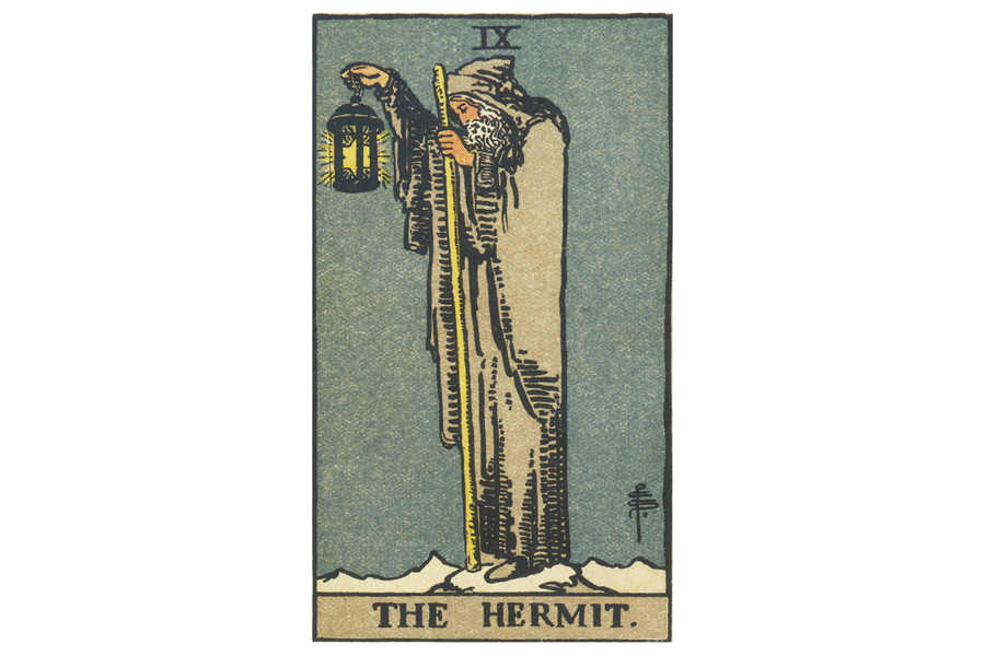 Ý nghĩa lá bài The Hermit trong Tarot theo chuẩn Rider Waite Smith 4 Lá bài The Hermit trong Tarot theo chuẩn Rider Waite Smith