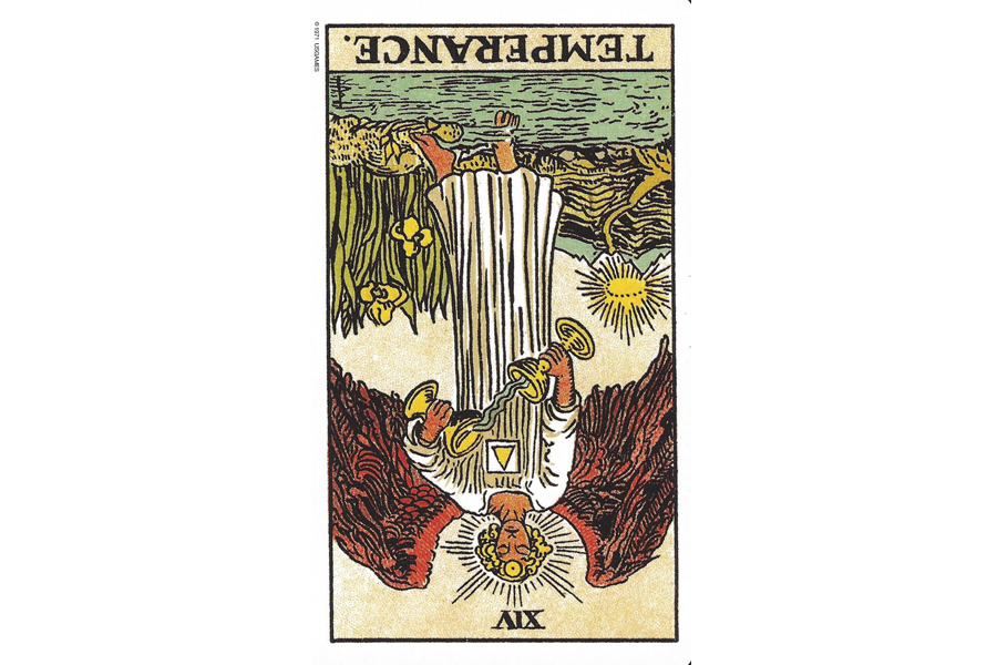 Ý nghĩa lá bài Temperance trong Tarot theo chuẩn Rider Waite Smith 6 Ý nghĩa ngược của Temperance