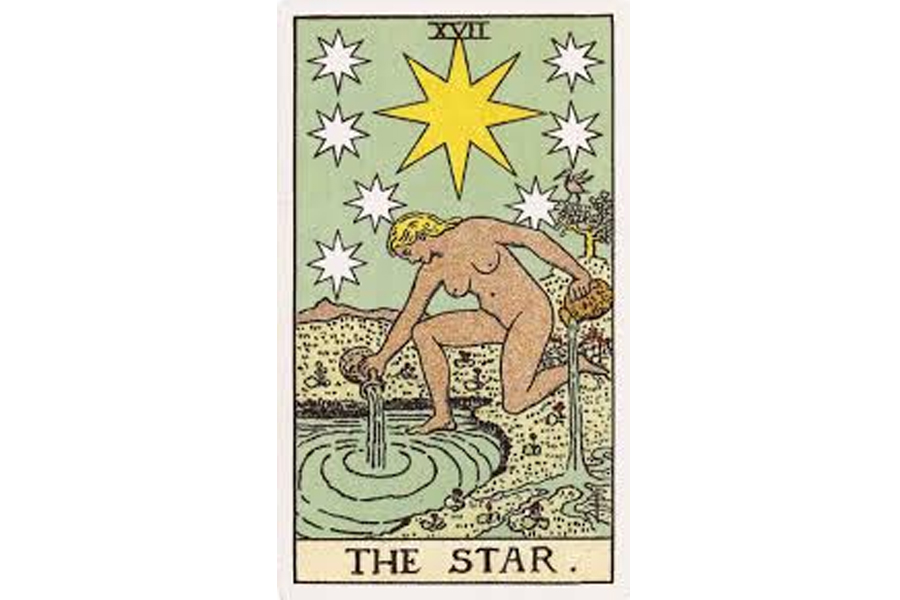 Ý nghĩa lá bài The Star trong Tarot theo chuẩn Rider Waite Smith 4 lá bài The Star trong Tarot theo chuẩn Rider Waite Smith