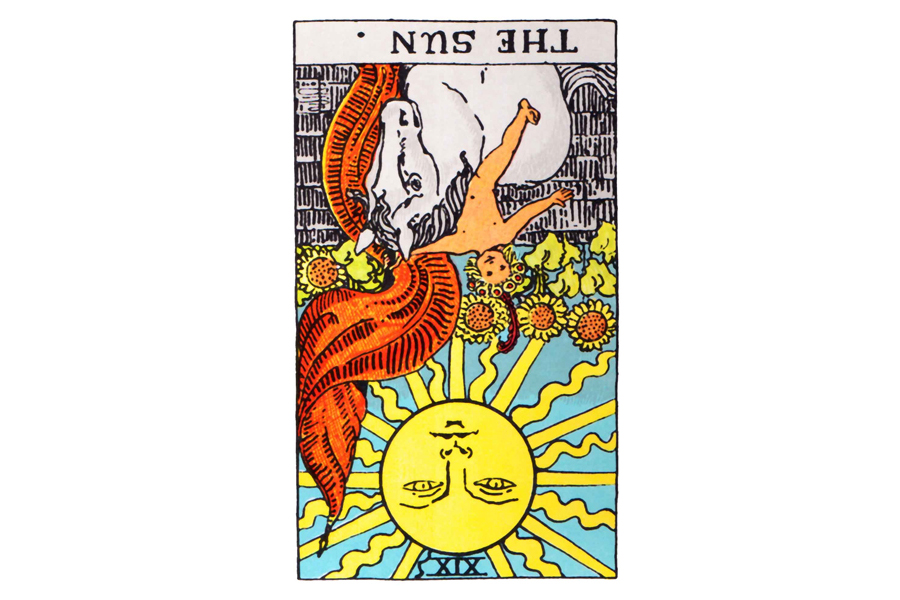 Ý nghĩa lá bài The Sun trong Tarot theo chuẩn Rider Waite Smith 6 Ý nghĩa ngược của The Sun