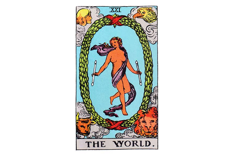 Ý nghĩa lá bài The World trong Tarot theo chuẩn Rider Waite Smith 4 Lá bài The World trong Tarot theo chuẩn Rider Waite Smith