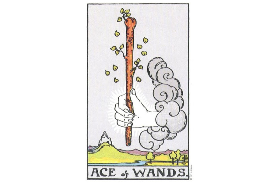 Ý nghĩa lá bài Ace Of Wands trong Tarot theo chuẩn Rider Waite Smith 4 Lá bài Ace Of Wands trong Tarot theo chuẩn Rider Waite Smith