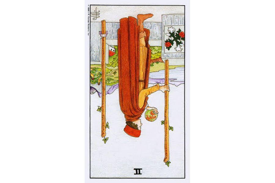 Ý nghĩa lá bài Two Of Wands trong Tarot theo chuẩn Rider Waite Smith 6 Ý nghĩa ngược của Two of Wands