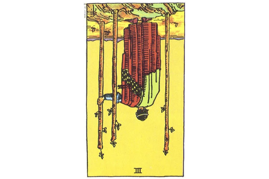 Ý nghĩa lá bài Three Of Wands trong Tarot theo chuẩn Rider Waite Smith 6 Ý nghĩa ngược của Three of Wands