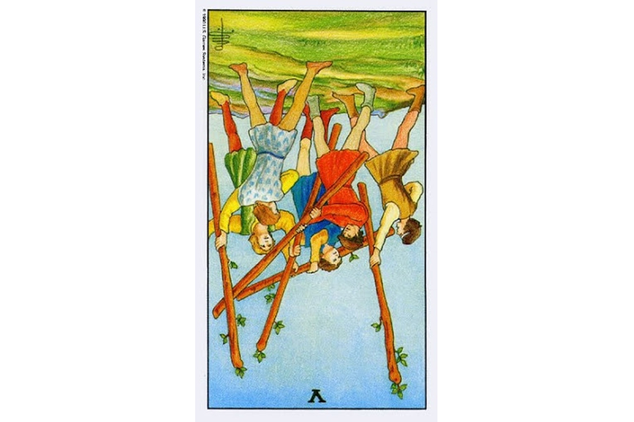 Ý nghĩa lá bài Five Of Wands trong Tarot theo chuẩn Rider Waite Smith 6 Ý nghĩa ngược của Five of Wands
