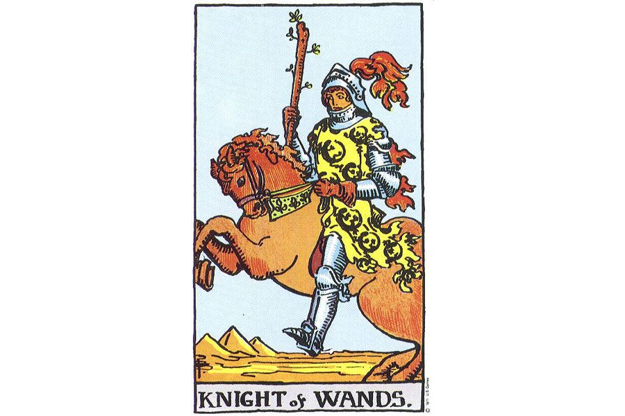 Ý nghĩa lá bài Knight Of Wands trong Tarot theo chuẩn Rider Waite Smith 4 Lá bài Knight Of Wands trong Tarot theo chuẩn Rider Waite Smith