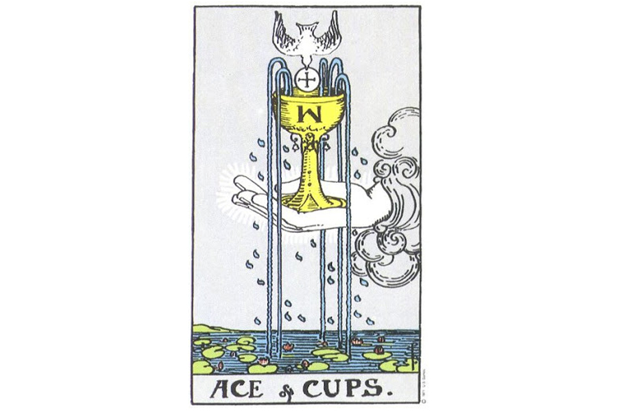 Ý nghĩa lá bài Ace Of Cups trong Tarot theo chuẩn Rider Waite Smith 4 Lá bài Ace Of Cups trong Tarot theo chuẩn Rider Waite Smith
