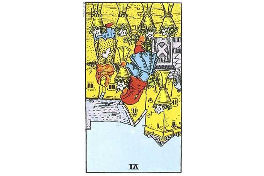 Ý nghĩa lá bài Six Of Cups trong Tarot theo chuẩn Rider Waite Smith 6 Ý nghĩa ngược của Six of Cups