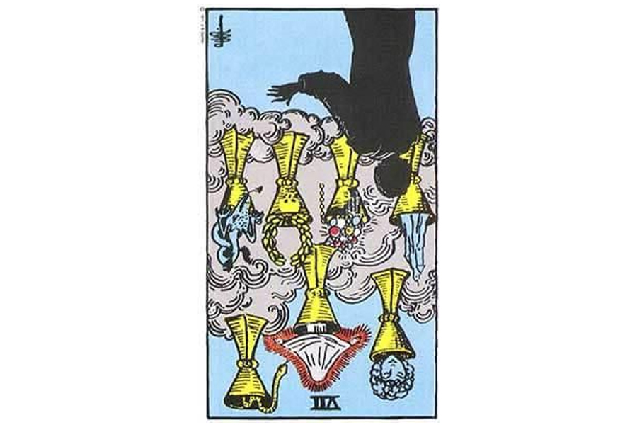 Ý nghĩa lá bài Seven Of Cups trong Tarot theo chuẩn Rider Waite Smith 6 Ý nghĩa ngược của Seven of Cups