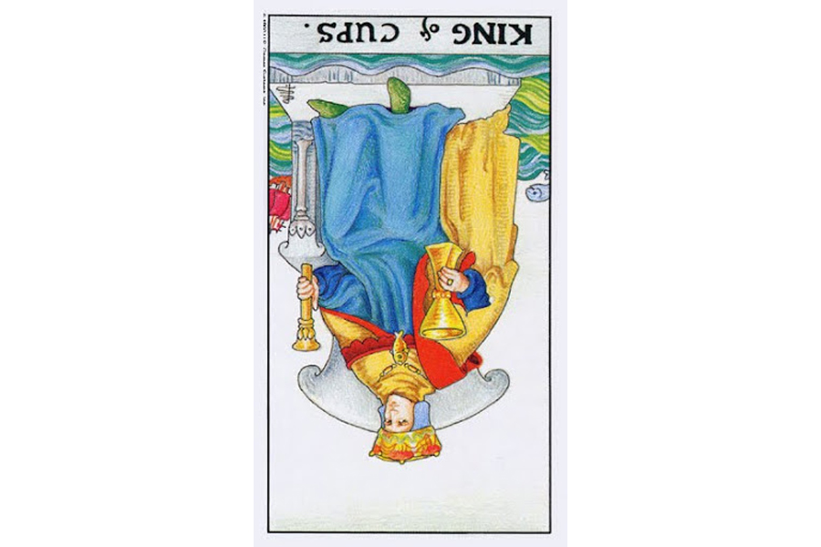 Ý nghĩa lá bài King Of Cups trong Tarot theo chuẩn Rider Waite Smith 6 Ý nghĩa ngược của King of Cups