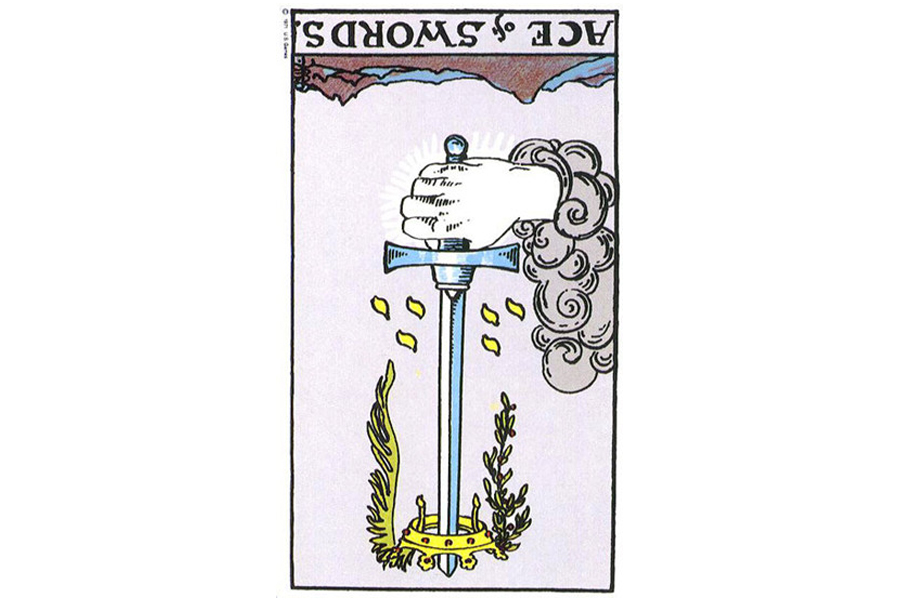 Ý nghĩa lá bài Ace Of Swords trong Tarot theo chuẩn Rider Waite Smith 6 Ý nghĩa ngược của Ace of Swords