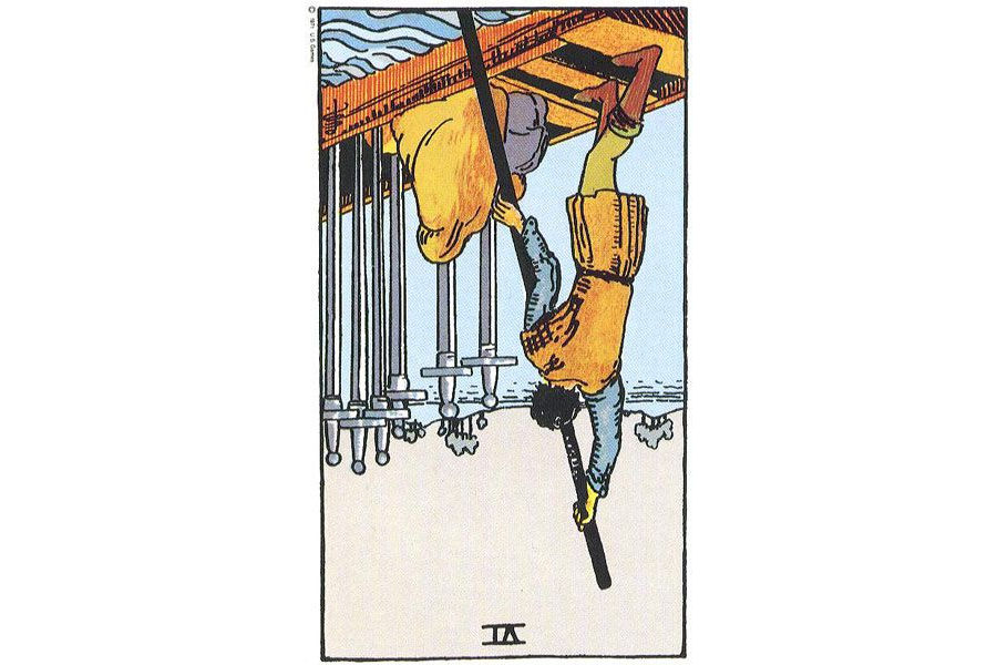 Ý nghĩa lá bài Six Of Swords trong Tarot theo chuẩn Rider Waite Smith 6 Ý nghĩa ngược của Six of Swords