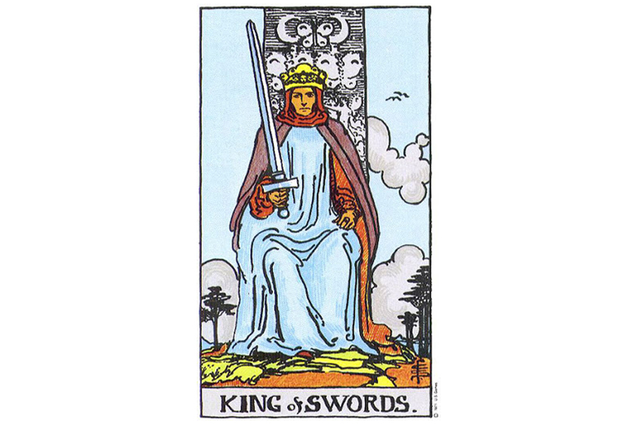 Ý nghĩa lá bài King Of Swords trong Tarot theo chuẩn Rider Waite Smith 4 Lá bài King Of Swords trong Tarot theo chuẩn Rider Waite Smith