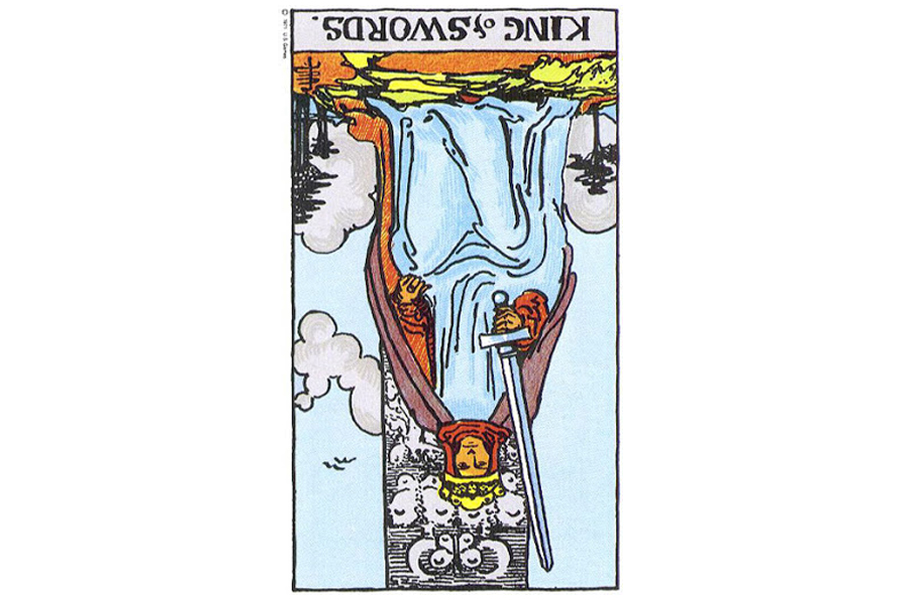 Ý nghĩa lá bài King Of Swords trong Tarot theo chuẩn Rider Waite Smith 6 Ý nghĩa ngược của King of Swords