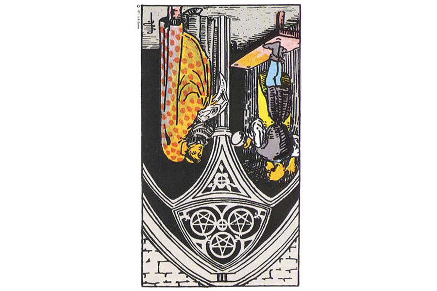 Ý nghĩa lá bài Three Of Pentacles trong Tarot theo chuẩn Rider Waite Smith 6 Ý nghĩa ngược của Three of Pentacles