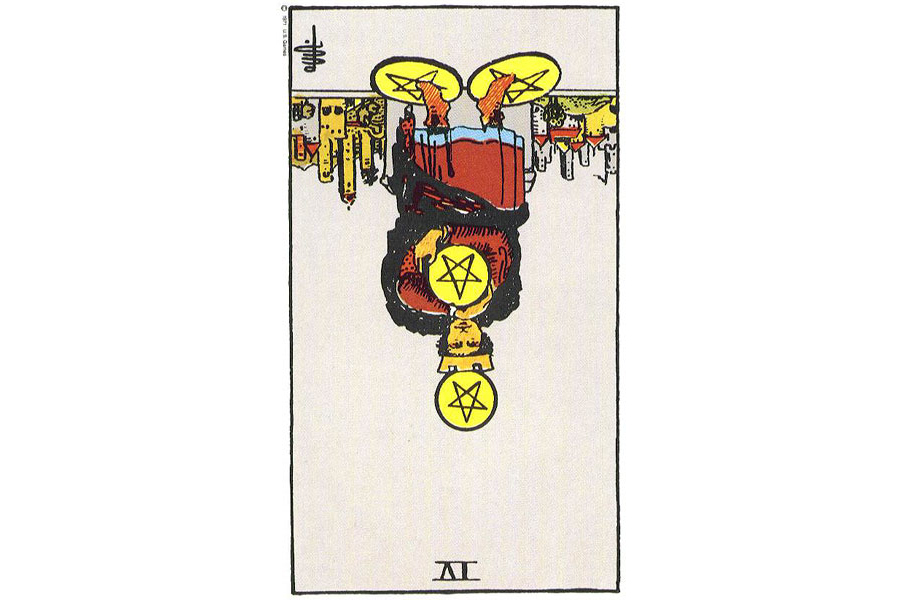 Ý nghĩa lá bài Four Of Pentacles trong Tarot theo chuẩn Rider Waite Smith 6 Ý nghĩa ngược của Four of Pentacles