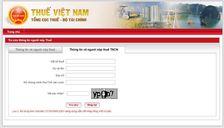 Cách tra mã số thuế cá nhân bằng thẻ căn cước mới nhất 6 Tra mã số thuế cá nhân bằng thẻ căn cước