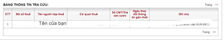 Cách tra mã số thuế cá nhân bằng thẻ căn cước mới nhất 7 Bản thông tin