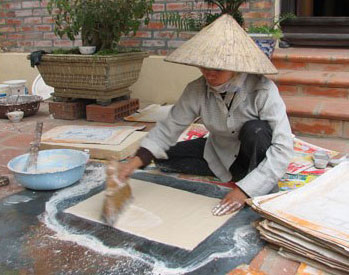 Top 40 Bức tranh Đông Hồ mà bạn nên treo trong nhà 40 Chổi vẽ tranh đông hồ