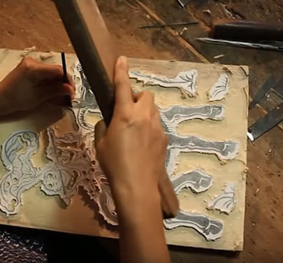 Top 40 Bức tranh Đông Hồ mà bạn nên treo trong nhà 42 Ván dùng để vẽ tranh Đông Hồ