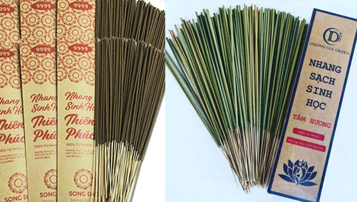 Nhang sạch là gì? Top 4 loại nhang sạch đang được ưa chuộng trên thị trường 12 Nhang sạch, nhang sinh học được làm từ 100% nguyên liệu tự nhiên an toàn cho người dùng