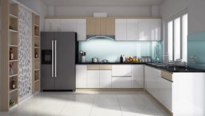Mẫu kệ tủ bếp đẹp 2021