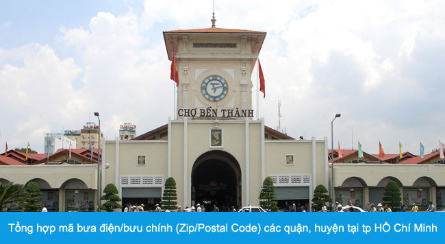 Tổng hợp mã bưu điện/bưu chính (Zip/Postal Code) các quận, huyện tại tp Hồ Chí Minh 2 Tổng hợp mã bưa điện/bưu chính (Zip/Postal Code) các quận, huyện tại tp HỒ Chí Minh