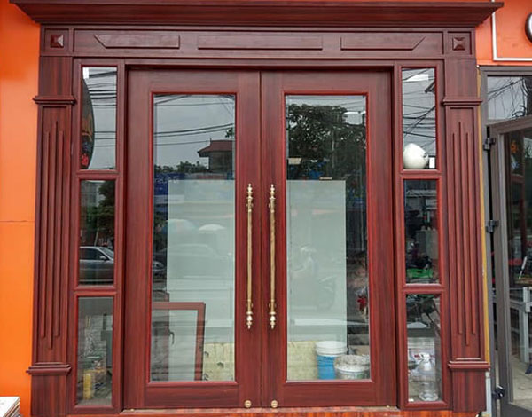 TOP 25+ Mẫu Cửa Gỗ 4 Cánh Đẹp Nhất 2021 36 Mẫu cửa gỗ 4 cánh theo phong cách hiện đại