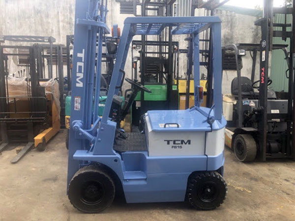 Top 5 loại xe nâng điện chất lượng tốt đáng dùng nhất hiện nay 17 Xe nâng điện của Nhật Bản TCM 1.5 tấn