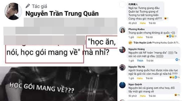 HOT TREND "Học gói mang về" là gì? Mà dân mạng đang đua nhau dùng. 19 Hình ảnh hài hước về câu nói "Học gói mang về"