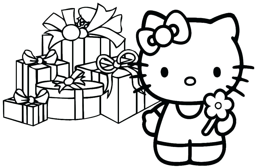 Top 25+ Mẫu tranh tô màu Hello Kitty Cute, Dễ thương dành cho bé 50 Trang tô màu hello kitty