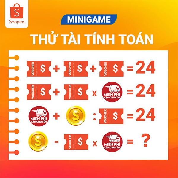 10 Mini Game Facebook cực hay giúp tăng tương tác 11 Ví dụ Mini Game Facebook Toán học –Thử thách IQ