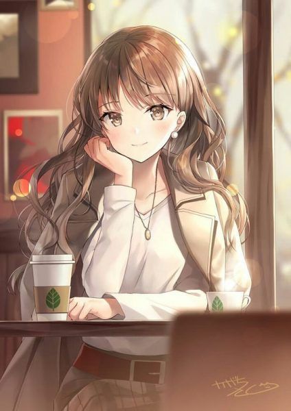 Hình ảnh anime nữ dễ thương và đáng yêu