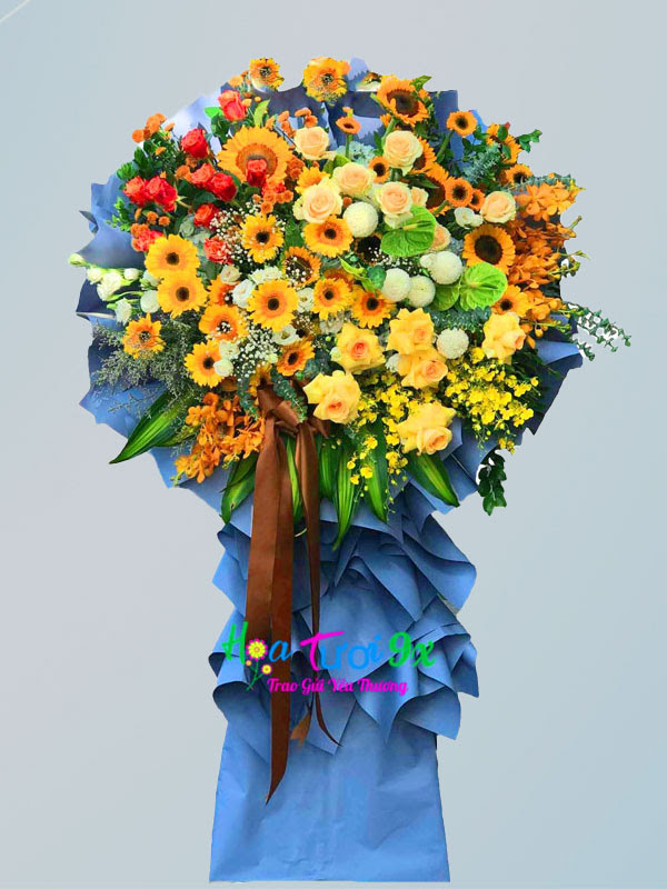 Top 9 mẫu "hoa khai trương" đẹp nhất tại Hoa Tươi 9x 12 Chúc thành công - S261