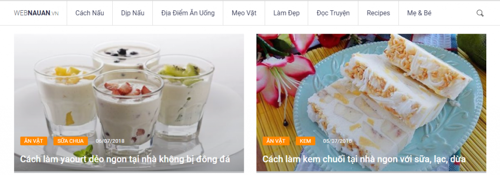 Top 7 Trang web dạy nấu ăn ngon được yêu thích nhất 8 Trang web dạy nấu ăn Webnauan.vn