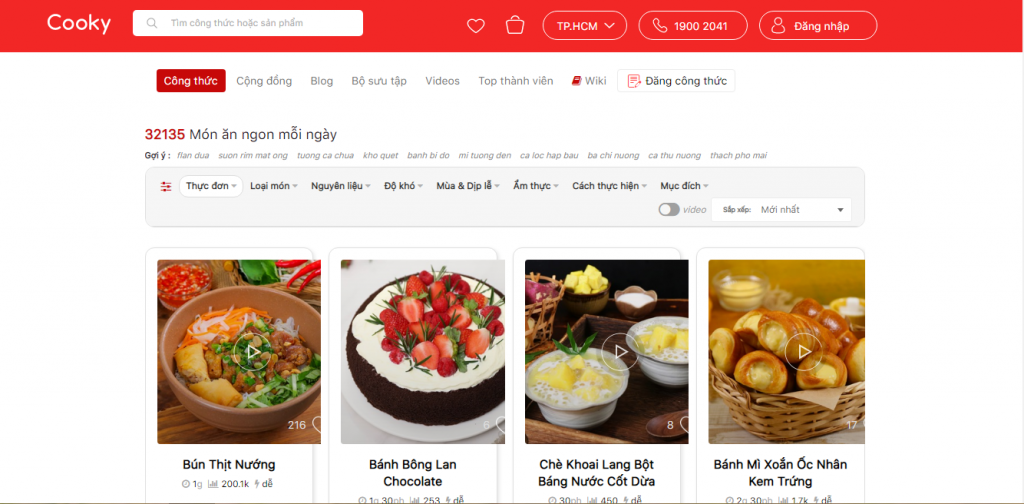 Top 7 Trang web dạy nấu ăn ngon được yêu thích nhất 11 Trang web dạy nấu ăn Cooky.vn
