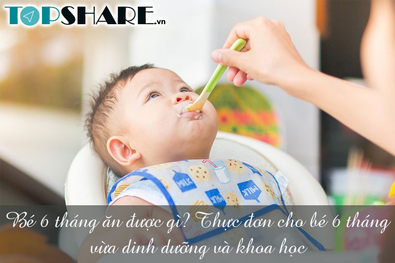 Bé 6 tháng ăn được gì? Thực đơn cho bé 6 tháng vừa dinh dưỡng và khoa học 4 Bé 6 tháng ăn được gì? Thực đơn cho bé 6 tháng vừa dinh dưỡng và khoa học