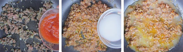 Cách Làm Nui Xào Bò Bằm Cà Chua cho bé ăn dặm 16 Cách Làm Nui Xào Bò Bằm Cà Chua cho bé ăn dặm bước 6