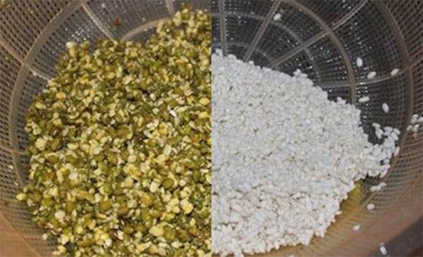 Top 3 cách làm Cháo Đậu Xanh và Cháo Ếch Đậu Xanh cho bé ăn dặm 18 Cách làm Cháo Đậu Xanh thịt băm hoặc tôm xay cho bé ăn dặm bước 1