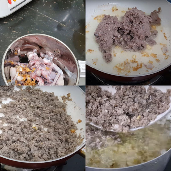 Top 3 cách làm Cháo Đậu Xanh và Cháo Ếch Đậu Xanh cho bé ăn dặm 29 Cách làm Cháo Ếch Đậu Xanh Nấm Rơm cho bé ăn dặm bước 3