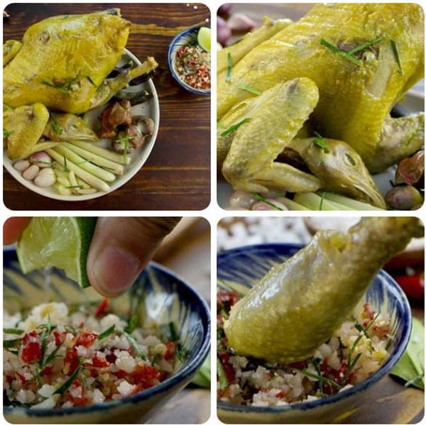 Cách làm Gà Hấp Muối Sả Lá Chanh ngon tuyệt cú mèo 6 Cách làm Gà Hấp Muối Sả Lá Chanh ngon tuyệt cú mèo Bước 2: Cách hấp gà muối sả lá chanh