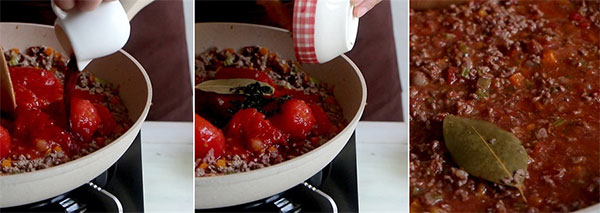 Cách làm Mì Ý Sốt Bò Bằm Pasta Bolognese cho bé đơn giản mà ngon tuyệt 10 Cách làm Mì Ý Sốt Bò Bằm Pasta Bolognese cho bé đơn giản mà ngon tuyệt bước 3