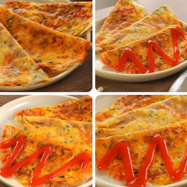 Top 10+ Món ngon cho bé yêu mỗi ngày không lên bỏ qua 62 Cách làm món ngon cho bé với bánh tráng nướng chảo bước 3